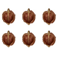 Metal Set Of 6 Pieces Diya For Puja