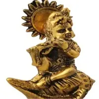 Handcrafted Metal Krishna Bala Gopal