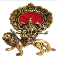 Handcrafted Metal Durga Maa Goddess
