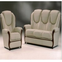 Leather sofa