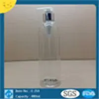 480ml 16oz Cylinder Transparant Liquid Soap Pet