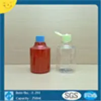 250ml 8oz Round Custom Color Shampoo Pet Bottles