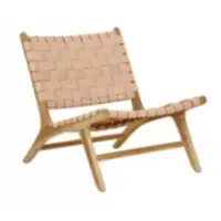 Lazzy Chair With Leather