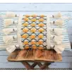 Embroidered Boho Cotton Lumbar Pillow