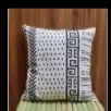 Hand Block Printed Mud Print Inspired Pillow