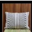 Hand Block Printed Mud Print Inspired Pillow