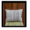 Hand Block Printed Mud Print Inspired Pillow