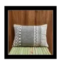 Hand Block Printed Mud Print Inspired Pillow