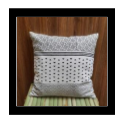 Hand Block Printed Mud Print Inspired Pillow