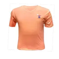 Men's S/S VNeck With Chest Embroidery