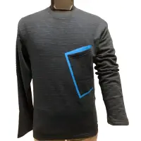 Men's Long Sleeves Sweatshirt With Side Pocket