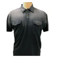 Men's Two Tone S/S Self Fabric Polo
