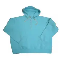 Hooded Pullover With 1/4 Zip