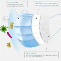 Disposable 3 Layer Face Mask