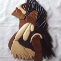 Girl Wall Mounting Sculptures
