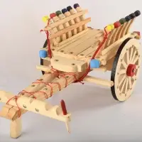 Wooden Bullock Cart