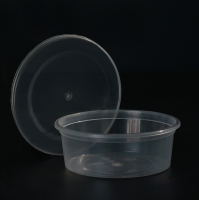 Plastic Food Containers - 250 Ml Microwavable