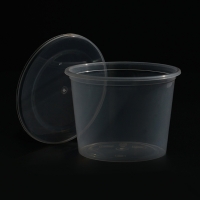 Round PP Food Containers -500ml