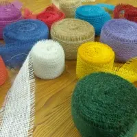 Burlap Ribbons