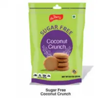 Sugar Free Coconut Crunch Biscuits