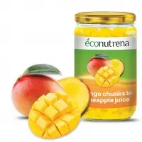 Organic Mango Pieces in Pineapple Juice