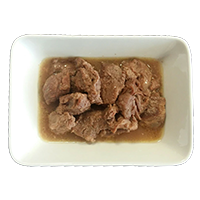 Stewed Pure Meat In Pieces Without Side Dish