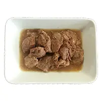 Stewed Pure Meat In Pieces Without Side Dish