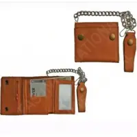 4.5" Tri-fold Biker Wallet