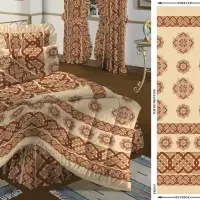 Printed Bed Sheet Sets, Duvet And Pillow Covers