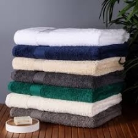 100% Cotton White And Dyed Towels