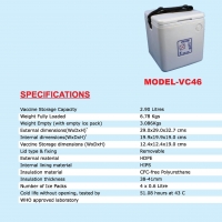 Vaccine Carrier Model 2.90 Ltrs