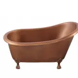 Smooth Copper Bathtub