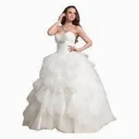Bridal or ball gown