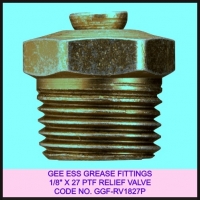 Relief Valve Grease Fittings