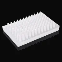 96*0.2ml White PCR Plate Half Skirt