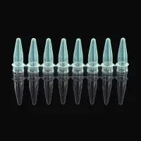 0.2ML 8-Strips PCR Tube With 8-strips Flat Caps