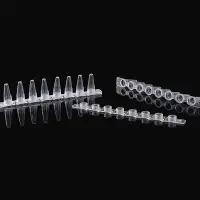 0.1ml 8-strips Pcr Tube With Attached 8-strips
