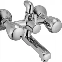 Two Knob Shower Mixer Telephonic