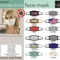 2 Ply Cotton Printed Mask