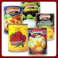 Canned Fruits and Vegetables