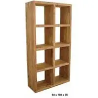 Antique book shelve double column