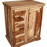 Special wood table with drawers