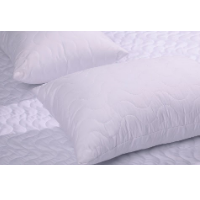 Royal Captioned Fiber Pillow (White Color)