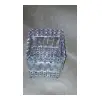 Clear Crystal Votive Nickel Finish