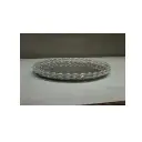 Clear Crystal Tray Nickel Finish