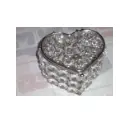 Clear Crystal Box Nickel Finish
