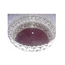 Clear Crystal Tray Nickel Finish