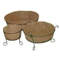 Moulded Rubberized Coir Plant Pots