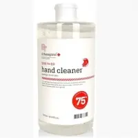 Hand sanitizer 75%.