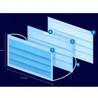 Disposable 3 Layer Mask